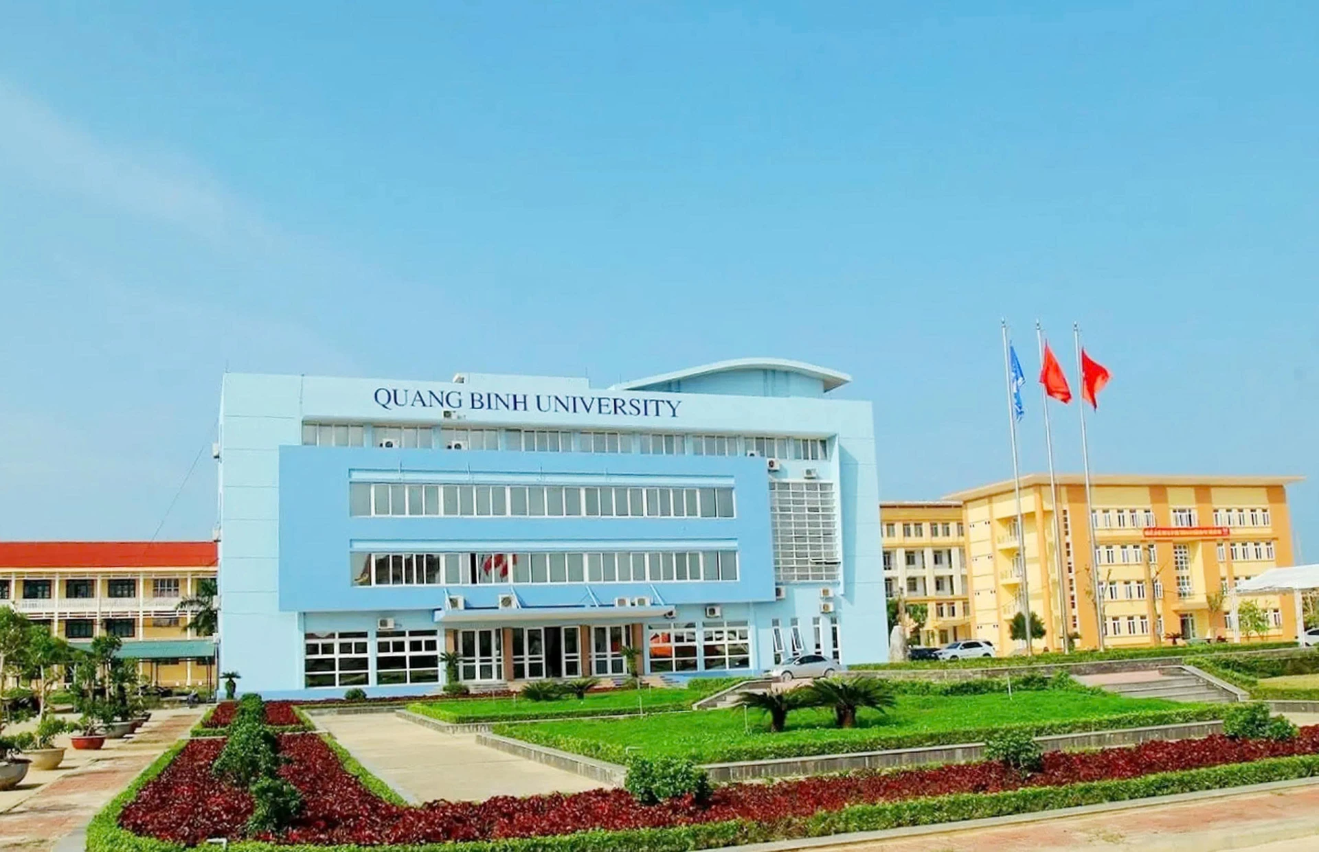 Trường đại học Quảng Bình, nơi có đơn tố cáo của công dân - Ảnh: B.Th