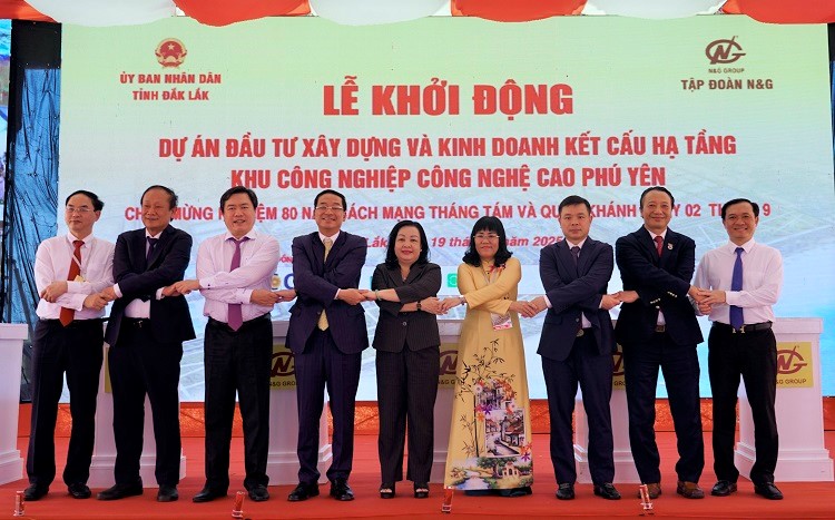 Đắk Lắk: Khởi động Dự án Khu Công nghiệp Công nghệ cao Phú Yên