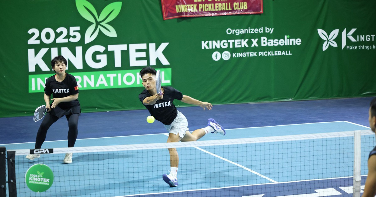 Vietnamese players cause a stir at the Kingtek International 2025 pickleball tournament