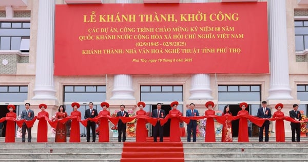 Phú Thọ khánh thành Nhà văn hoá nghệ thuật có mức đầu tư hơn 400 tỷ đồng