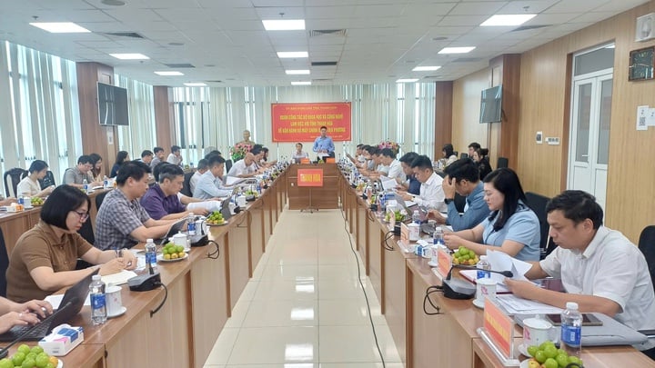 Bộ KH&CN cùng Thanh Hóa giải quyết vướng mắc trong vận hành chính quyền hai cấp  - Ảnh 1.