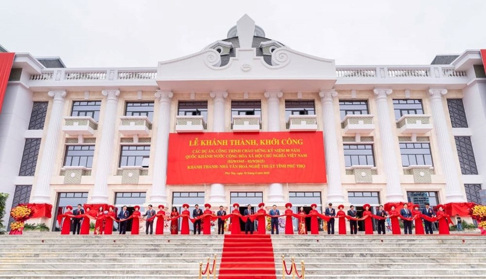 Phú Thọ khánh thành Nhà văn hoá nghệ thuật có mức đầu tư gần 426 tỉ đồng - ảnh 2