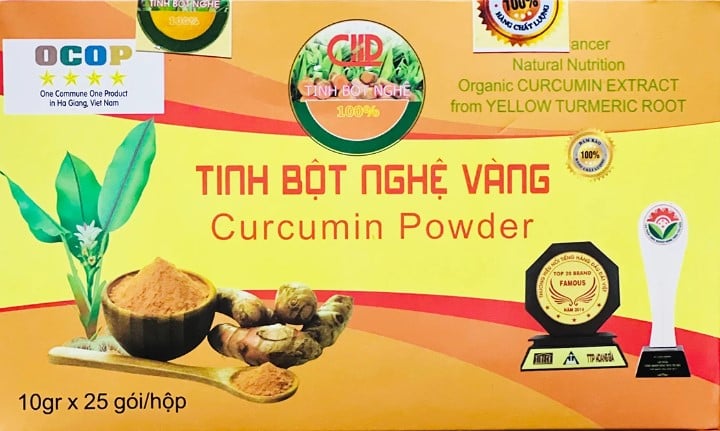 Tinh bột nghệ 4 sao