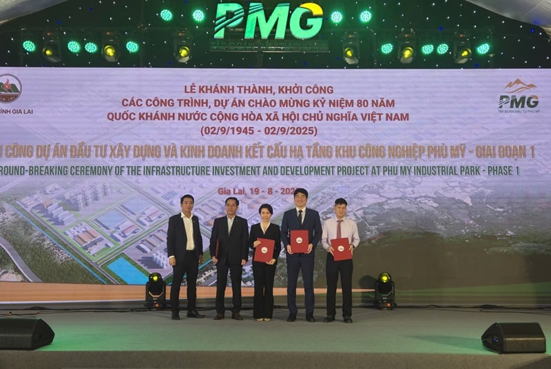 บริษัท Phu My Investment Group Joint Stock Company ลงนามบันทึกข้อตกลงร่วมกับหุ้นส่วน 4 ราย