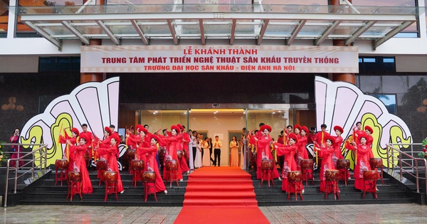 Khánh thành Trung tâm Phát triển Nghệ thuật sân khấu truyền thống của Trường Đại học Sân khấu - Điện ảnh Hà Nội