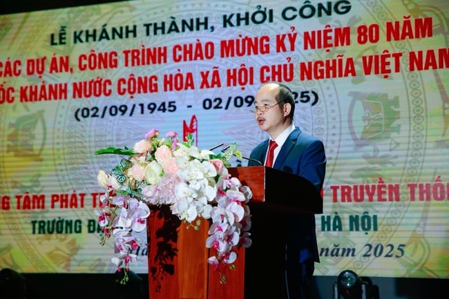 Khánh thành Trung tâm Phát triển Nghệ thuật sân khấu truyền thống của Trường Đại học Sân khấu - Điện ảnh Hà Nội - Ảnh 5.