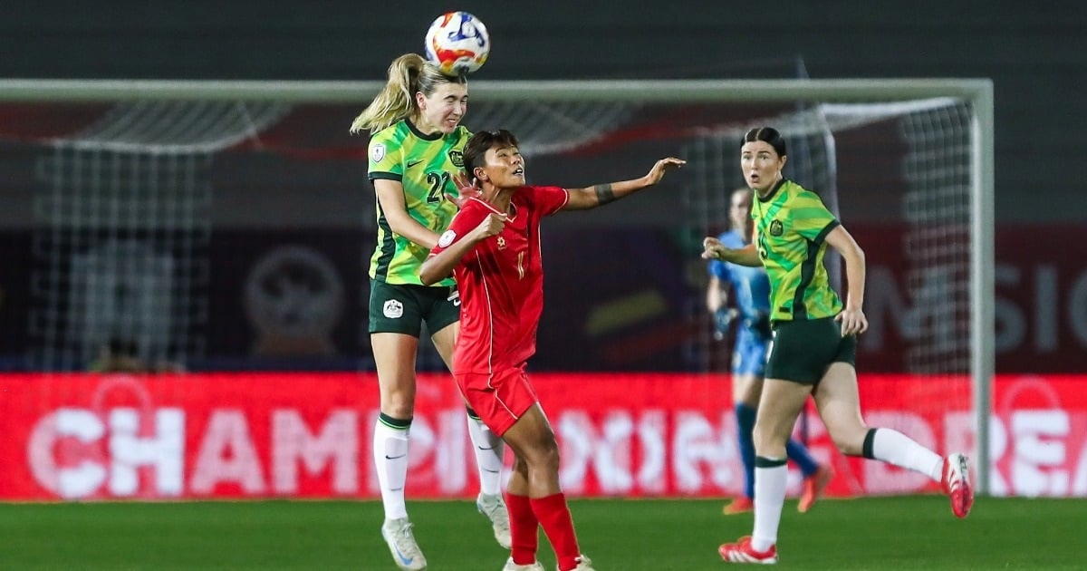 Tuyển nữ Myanmar 0-0 U23 Australia (Hiệp 1): Thế trận ép sân