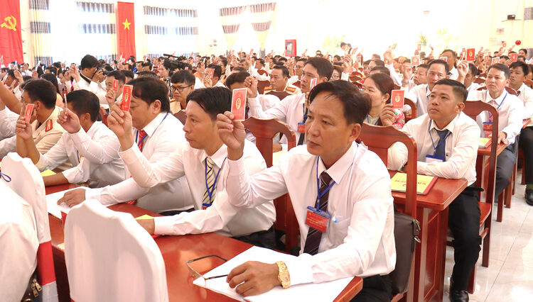 Đảng bộ xã Đông Hưng tổ chức đại hội nhiệm kỳ 2025 - 2030