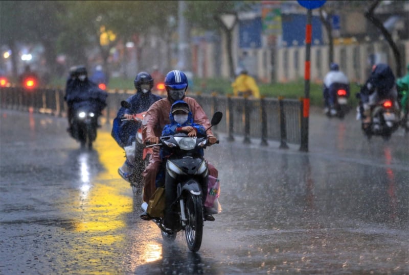 Mưa to khắp Bắc Bộ -0