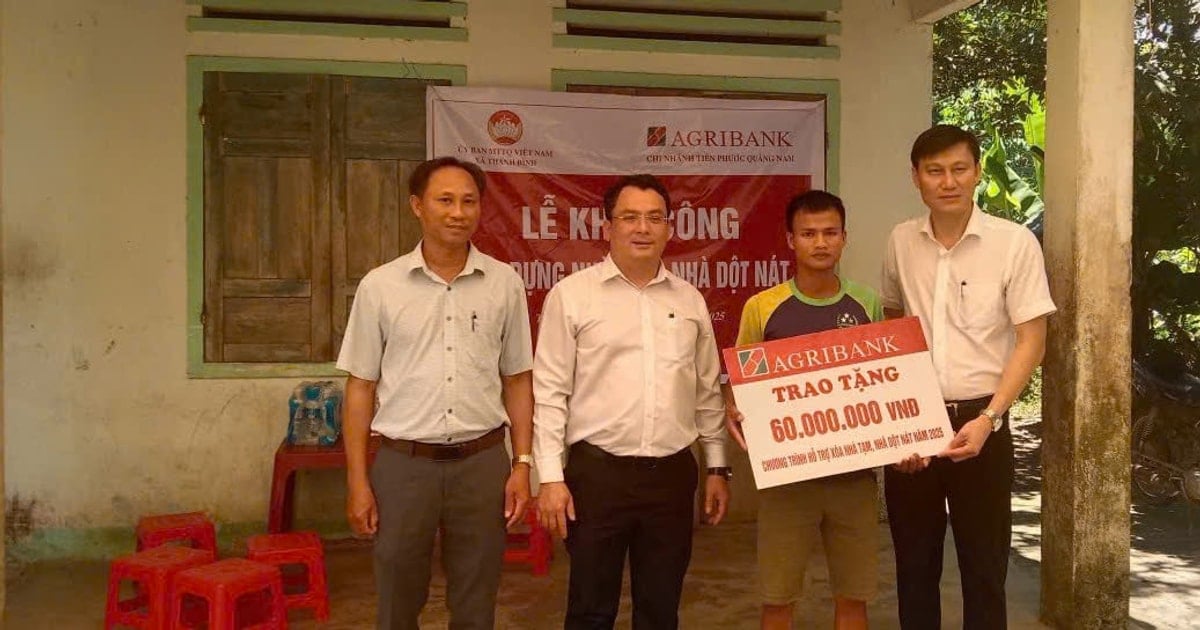 Khởi công xây nhà đại đoàn kết cho hộ nghèo ở xã Thạnh Bình