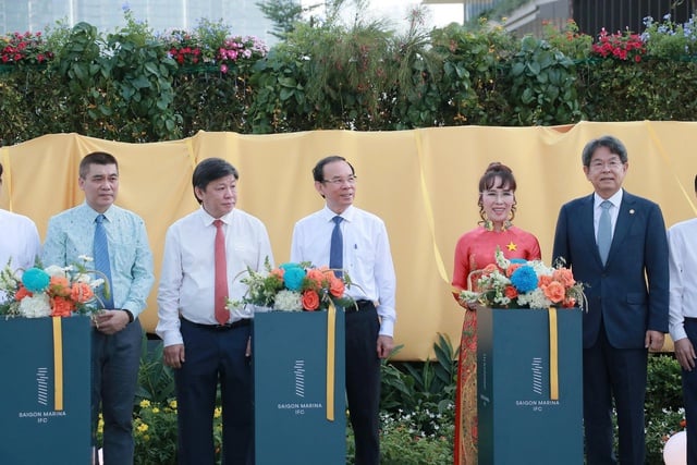 Lễ khánh thành và ra mắt Tòa tháp Saigon Marina International Financial Centre - Ảnh 1.