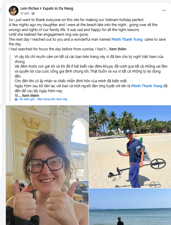Khách Úc rơi nhẫn kim cương ở Hội An: Đất nước, con người Việt Nam thật tuyệt vời! - Ảnh 1.