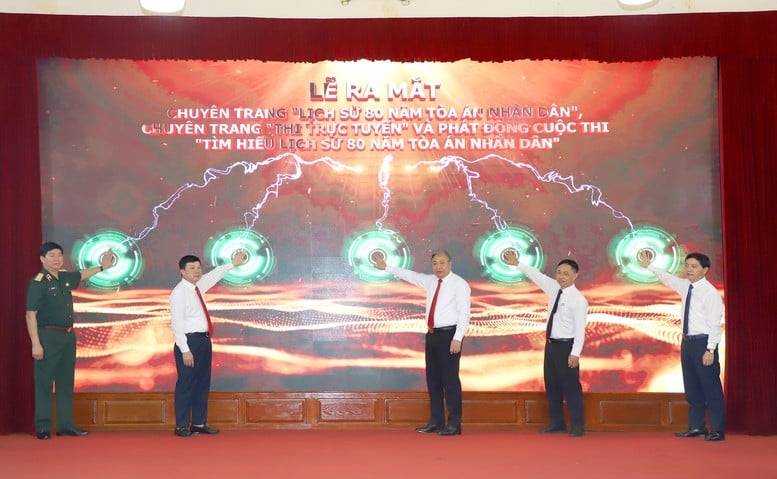 Nhiều hoạt động ý nghĩa hướng tới kỷ niệm 80 năm ngày truyền thống ngành Tòa án- Ảnh 2.