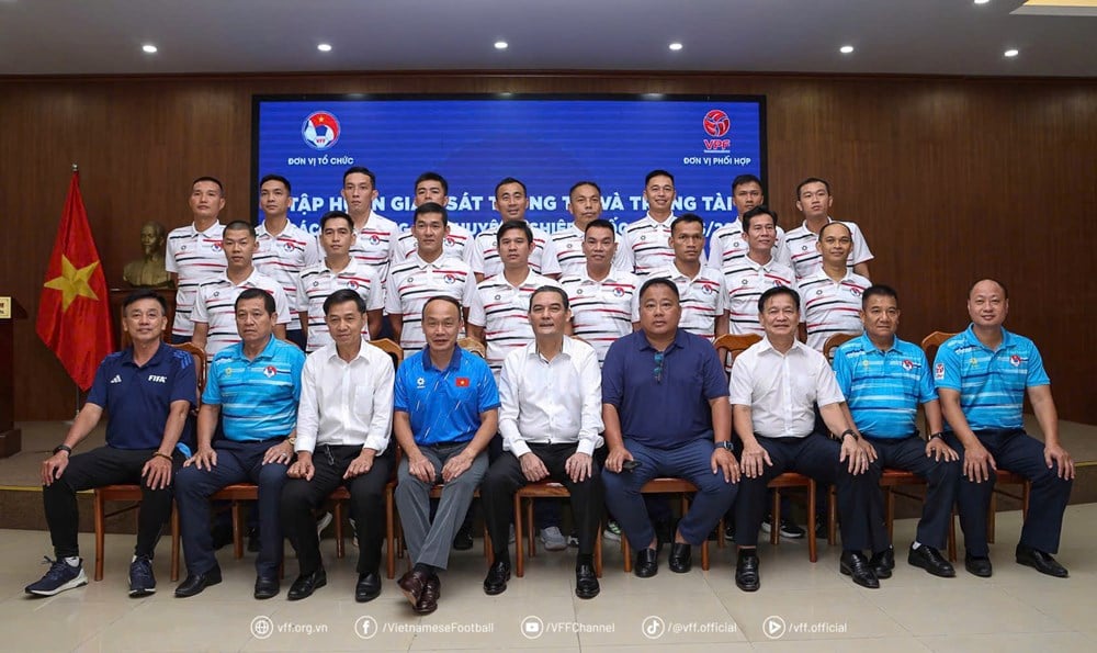Khai mạc chương trình tập huấn giám sát, trọng tài các giải BĐCNQG 2025/26 - ảnh 3