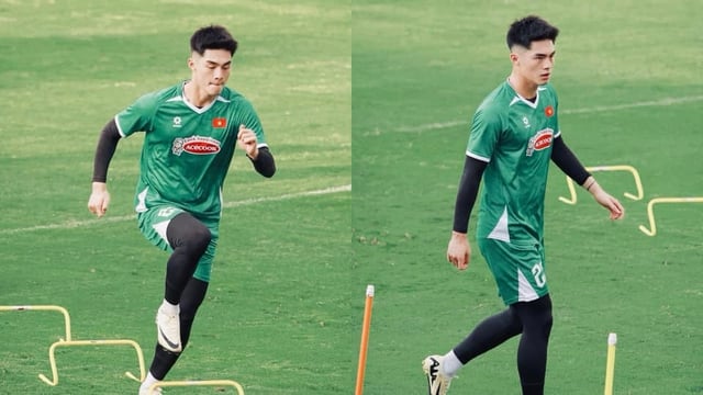 Ấn tượng với chiều cao 1m91 và ngoại hình điển trai của chàng thủ môn U23 Việt Nam - Ảnh 4.