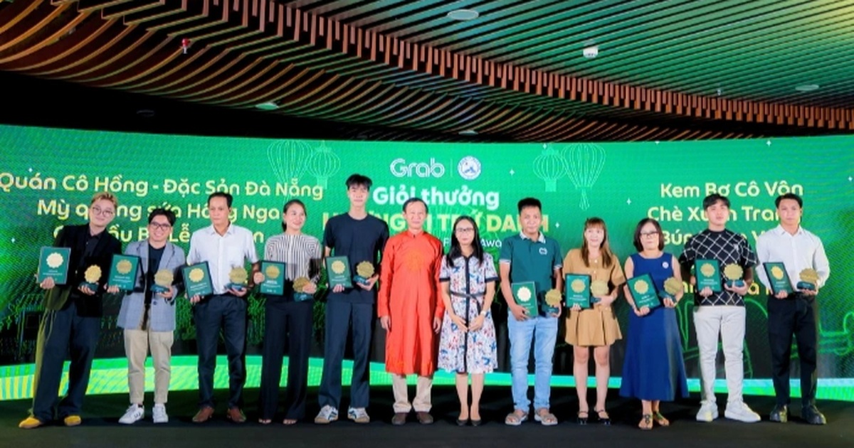 Grab and Da Nang Culinary Culture Association honor a series of delicious local restaurants