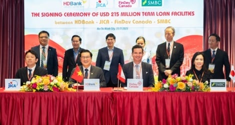 HDBank ký khoản vay hợp vốn trị giá 215 triệu USD với JICA, FinDev Canada và SMBC