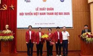 Alle vier Schüler, die an der Internationalen Biologie-Olympiade 2025 teilnahmen, gewannen Medaillen.