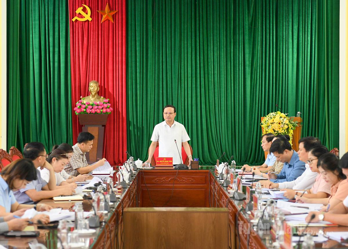 An Tuong Ward carefully prepares conditions to organize the 1st Ward Party Congress
