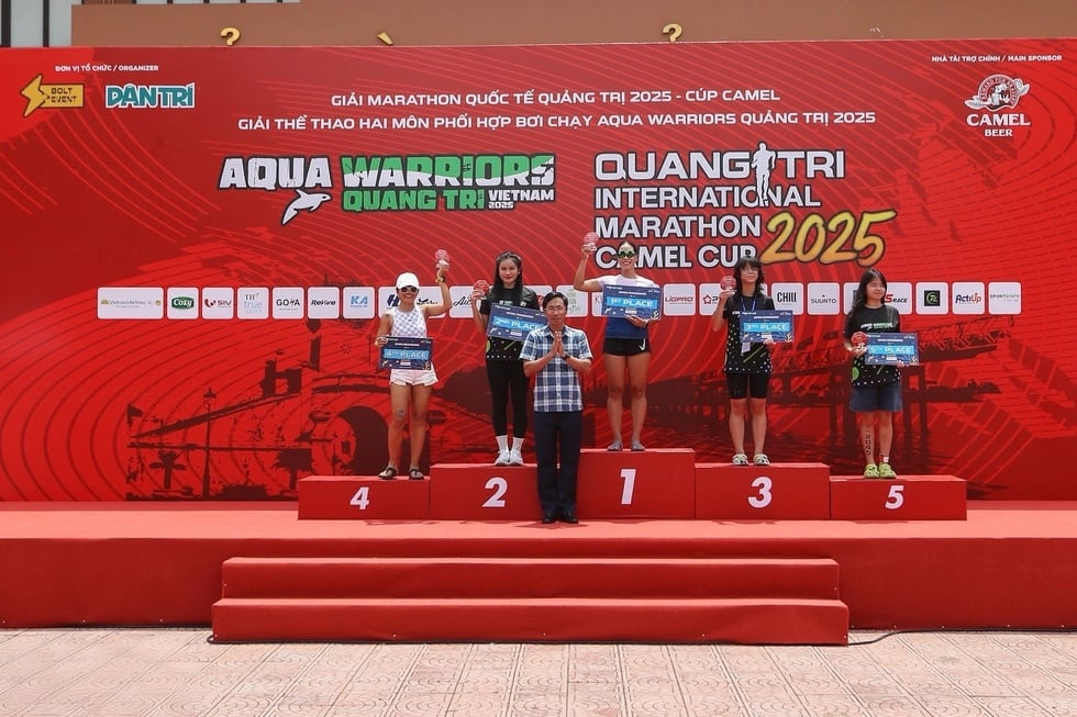 3.500 VĐV tranh tài giải thể thao hai môn phối hợp bơi-chạy tại Quảng Trị: Rất hấp dẫn- Ảnh 4.