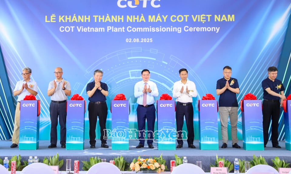 Công ty TNHH COT Việt Nam khánh thành nhà máy mới vốn đầu tư 50 triệu USD tại tỉnh Hưng Yên