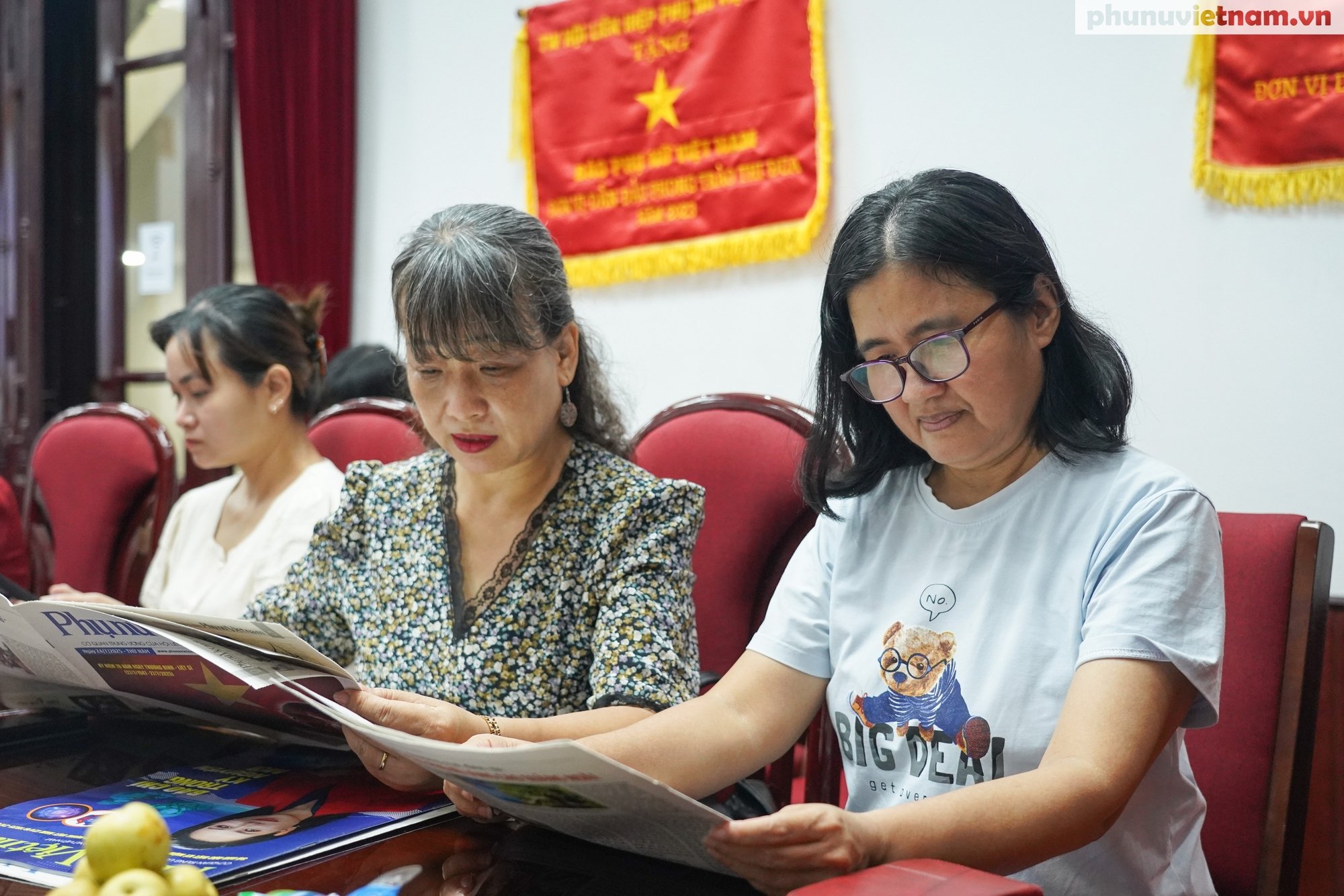 Đoàn cán bộ, học viên Học viện Báo chí và Tuyên truyền đến thực tế tại Báo Phụ nữ Việt Nam- Ảnh 10.