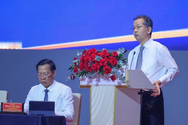 Bí thư Đà Nẵng Nguyễn Văn Quảng cho biết địa phương đã chuẩn bị quỹ đất lớn, bố trí nguồn lực cho Trung tâm tài chính Quốc tế Việt Nam đặt tại Đà Nẵng. (Ảnh: VGP)