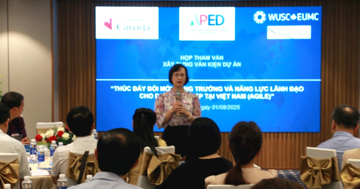 Tham vấn xây dựng dự án nâng cao năng lực cho doanh nghiệp