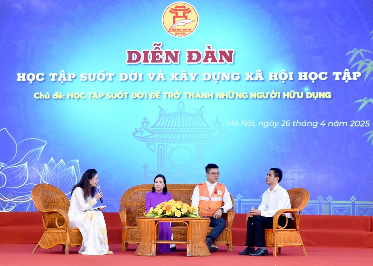 Hà Nội đạt kết quả tích cực trong việc phổ cập giáo dục và đang phấn đấu trở thành thành viên mạng lưới Thành phố học tập toàn cầu của UNESCO. Ảnh: Lê Nguyễn