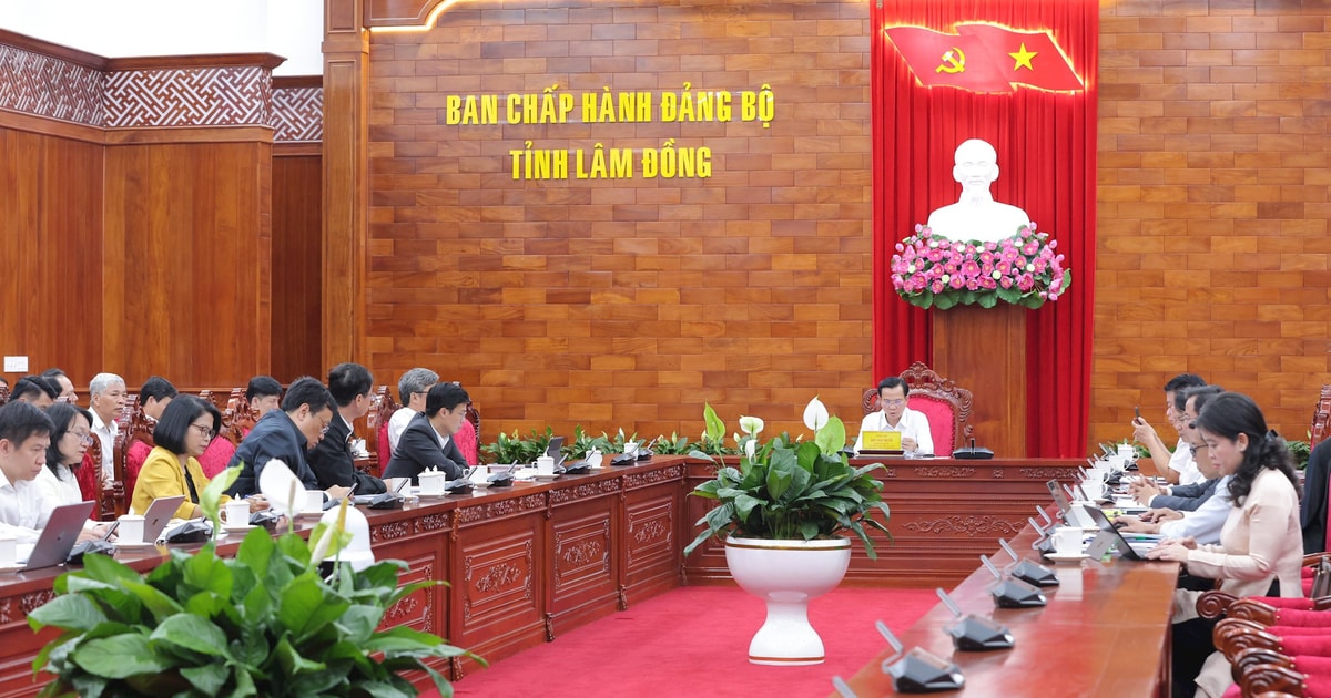 Urgently preparing for the 1st Congress of Lam Dong Provincial Party Committee, term 2025 - 2030