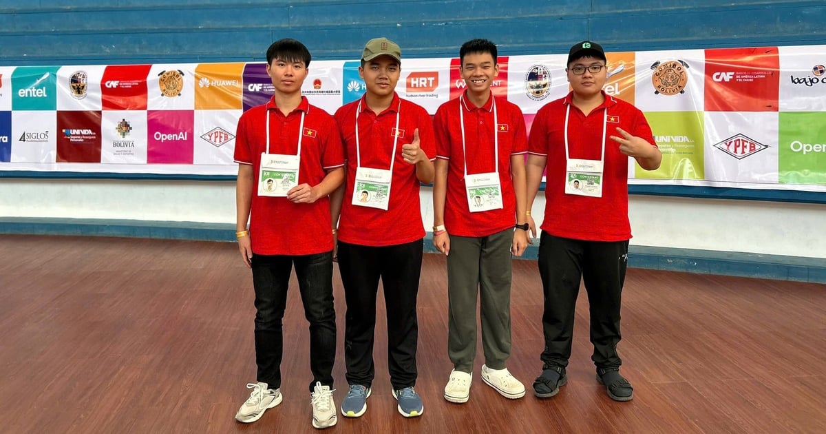 Lê Kiến Thành đoạt huy chương vàng Olympic Tin học quốc tế 2025