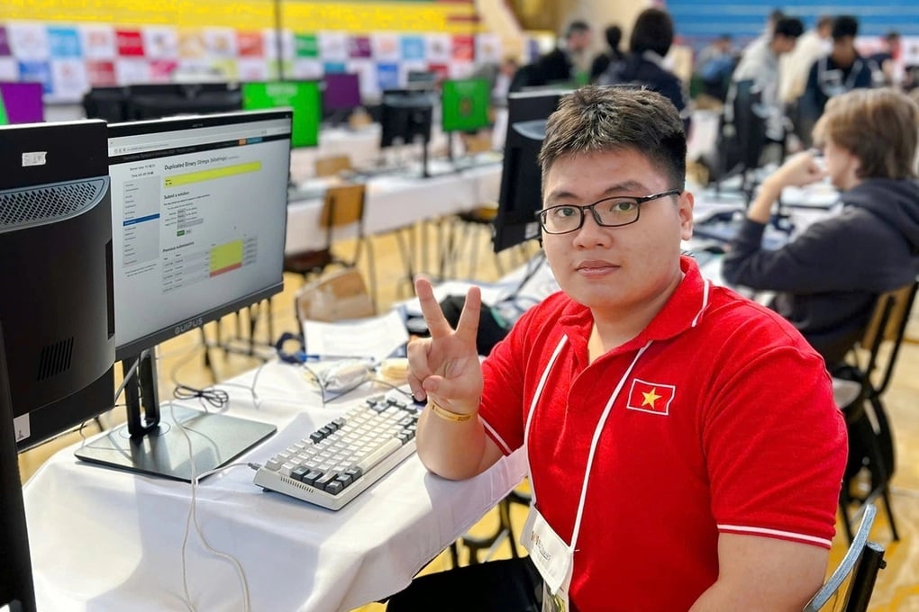 Nam sinh Gia Lai đầu tiên giành huy chương vàng Olympic tin học quốc tế - 1