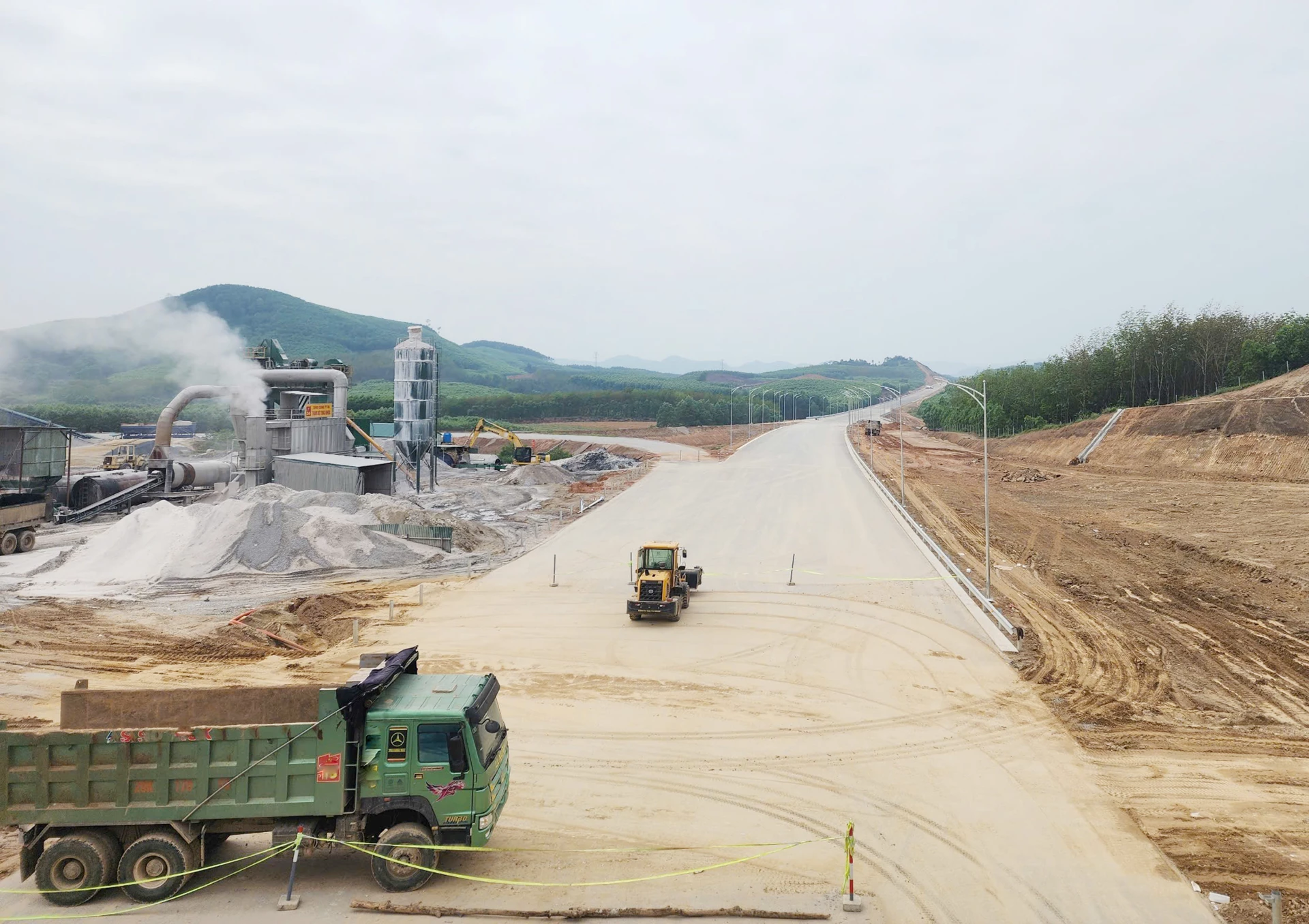 Sobald die Baustelle übergeben ist, konzentrieren sich die Bauunternehmer auf die Organisation des Baus.