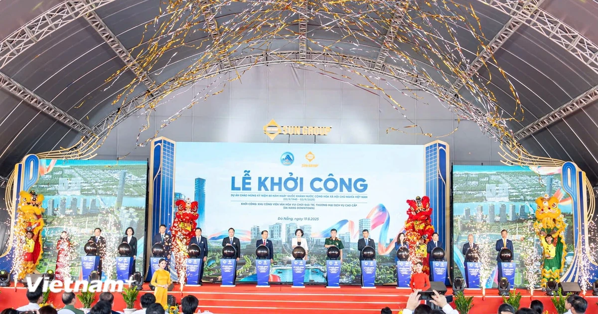 Khởi công dự án Khu Công viên văn hóa, thương mại dịch vụ cao cấp Da Nang Downtown