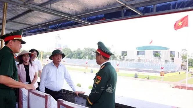 Đảm bảo an ninh, an toàn tuyệt đối khu vực Quảng trường Ba Đình