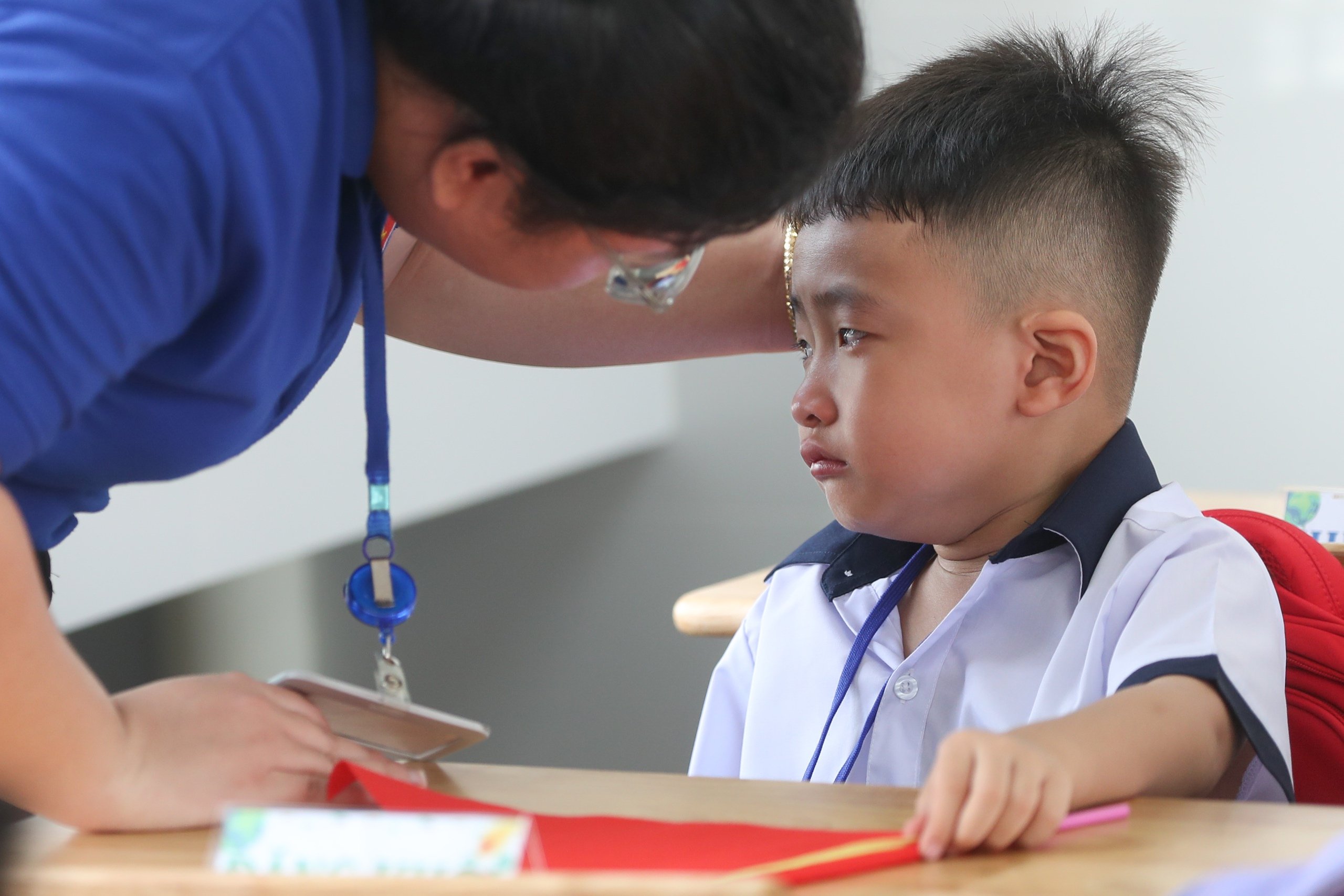 Học sinh lớp 1 nô nức ngày tựu trường - Ảnh 9.
