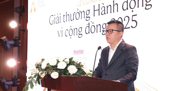 Giải thưởng Hành động vì cộng đồng 2025: 'Kiên trì phụng sự'