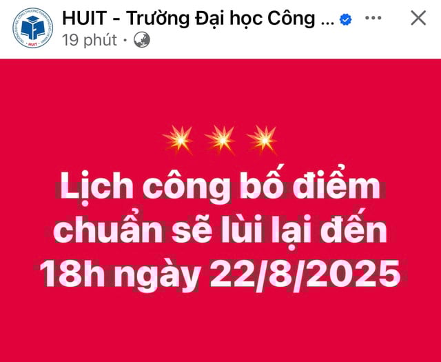 Nhiều trường ĐH dời lịch công bố điểm chuẩn sang 22.8 - Ảnh 2.