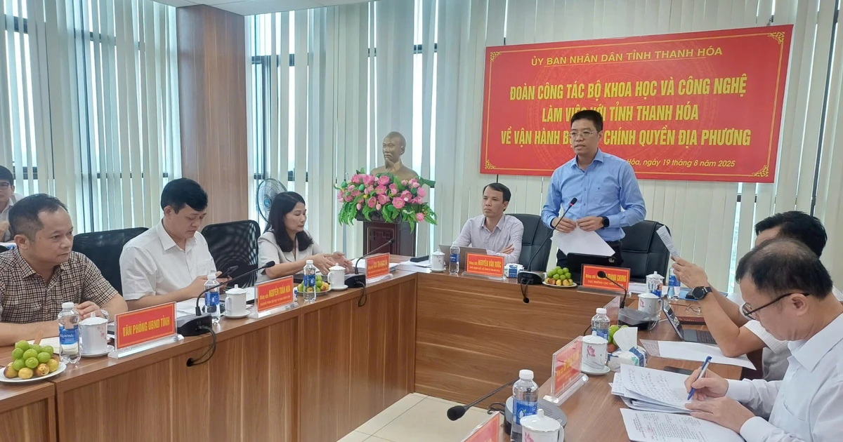 Cùng Thanh Hóa tháo gỡ vướng mắc trong vận hành chính quyền 2 cấp