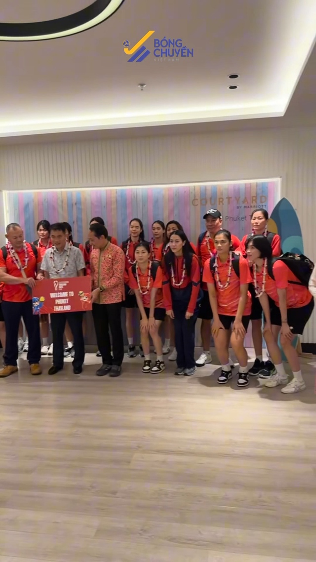 Đội tuyển bóng chuyền nữ Việt Nam đã đến Thái Lan đấu giải thế giới, được chào đón ấm áp- Ảnh 6.