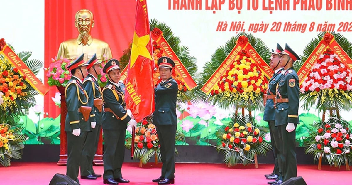 Thành lập Bộ Tư lệnh Pháo binh - tên lửa