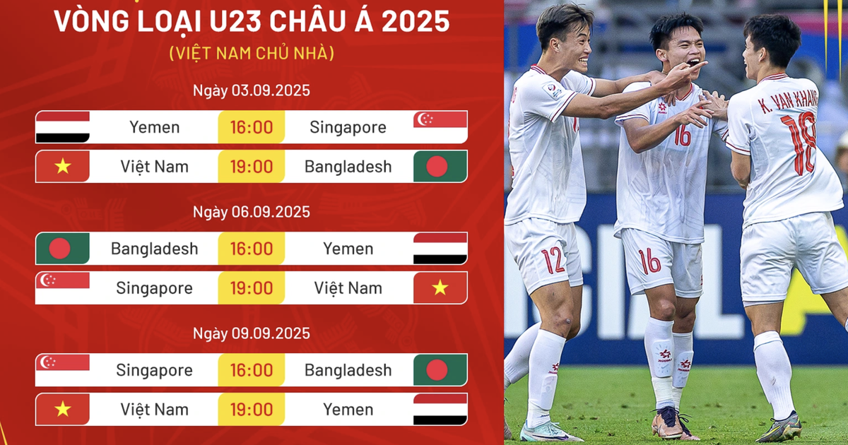 U.23 Việt Nam đá vòng loại châu Á trên 'đất lành': Ra sân là thắng