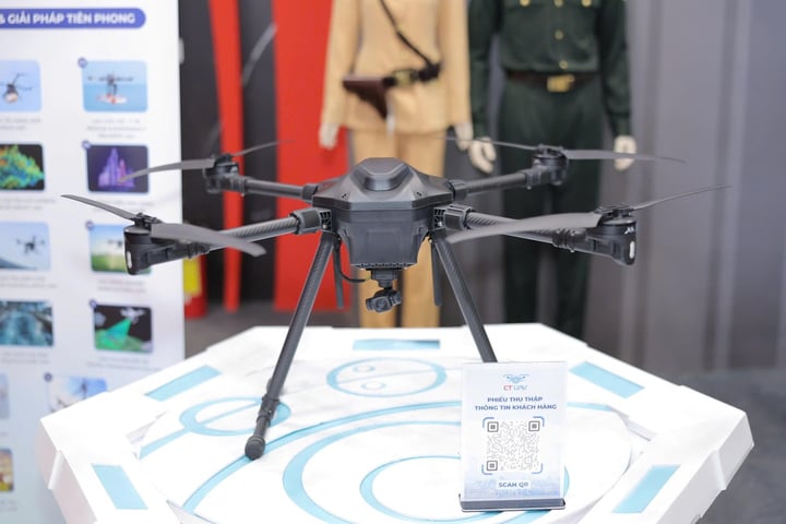 UAV Phòng cháy CT-SURVEY COMPACT 5KG. (Ảnh: CT Group)
