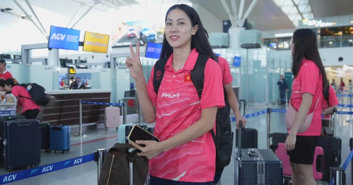 Đội tuyển bóng chuyền nữ Việt Nam sang Thái Lan, sẵn sàng cho giải thế giới