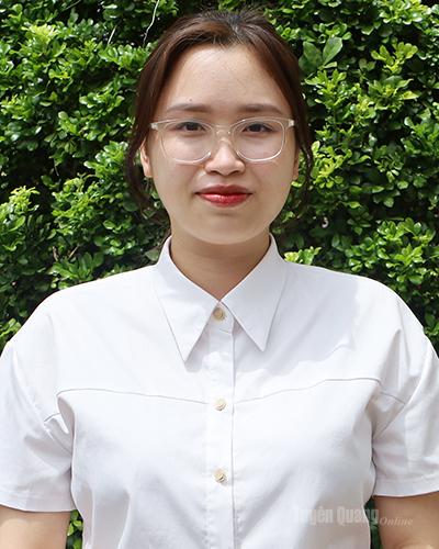 Đồng chí Ma Thị Thùy Dung, 
cán bộ Phòng Bổ trợ và hành chính tư pháp, Sở Tư pháp tỉnh 