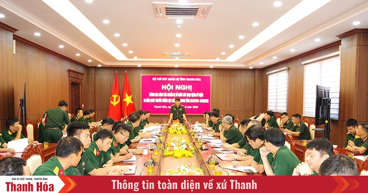 Thông qua kế hoạch tổ chức Lễ kỷ niệm 80 năm ngày truyền thống Lực lượng vũ trang tỉnh