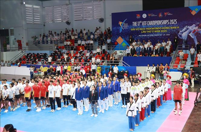 Giải vô địch Taekwondo Đông Nam Á 2025: Tôn vinh tinh thần hữu nghị và đoàn kết - Ảnh 1.