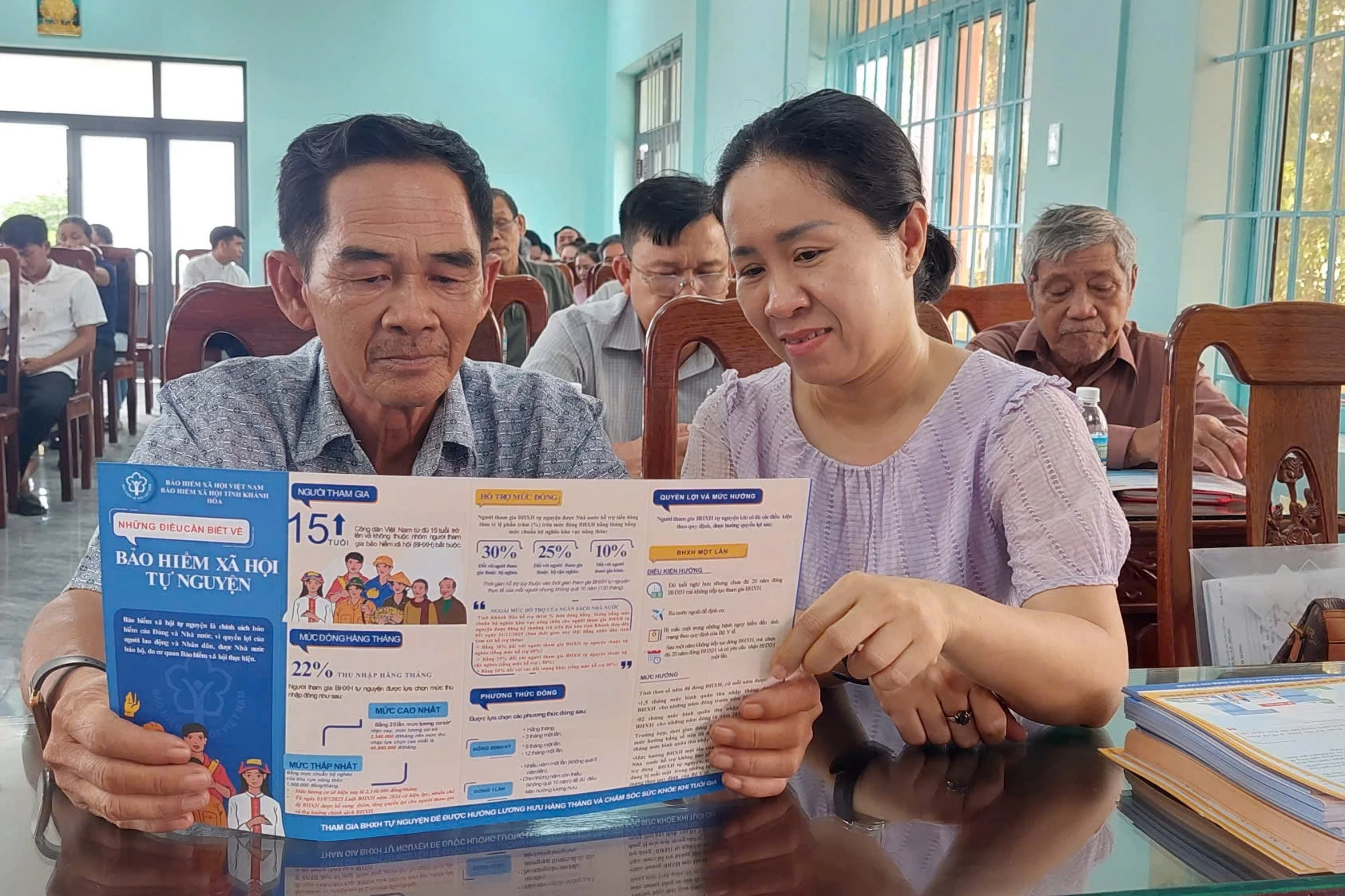 Tăng cường tuyên truyền hội viên nông dân tham gia bảo hiểm xã hội