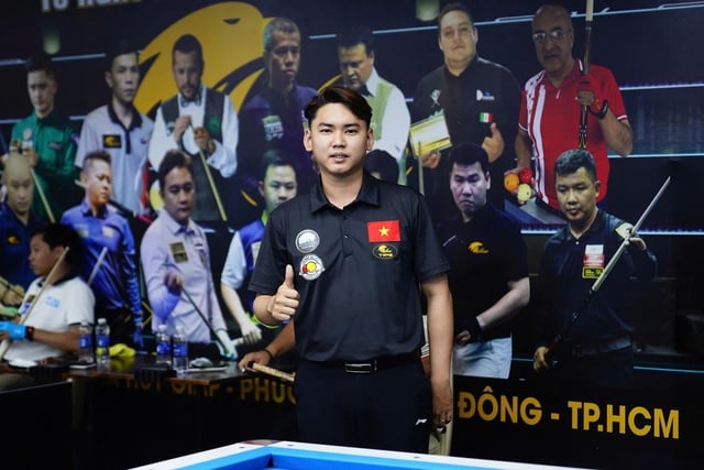 Billiards: Bao Phương Vinh thắng như chẻ tre, học trò của Trần Quyết Chiến gây ấn tượng- Ảnh 2.