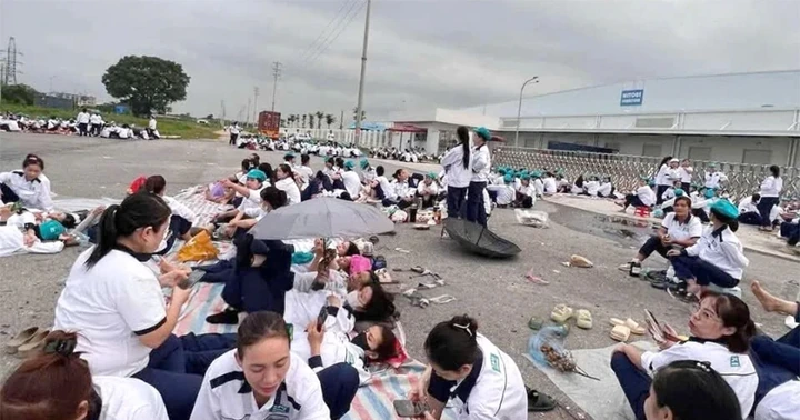 Phu Tho: More than 1,200 workers of Nitori Company collectively stopped working to demand bonuses